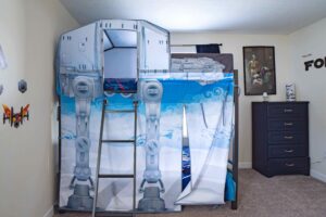 Champions Gate Magical Retreat Star Wars kids room with bunk beds