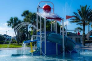 Champions Gate Oasis Club kids splash pad