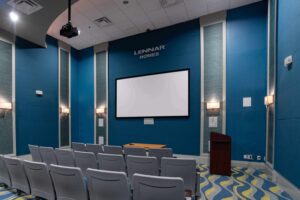 Champions Gate Oasis club movie theater room