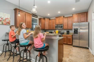 Champions Gate Epic Villa kitchen bar for casual food and drinks