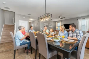 Champions Gate Epic Villa main level dining area